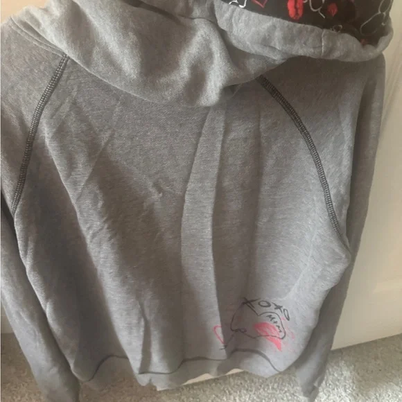 Sz L Mickey & Minnie love hoodie - Picture 3 of 4